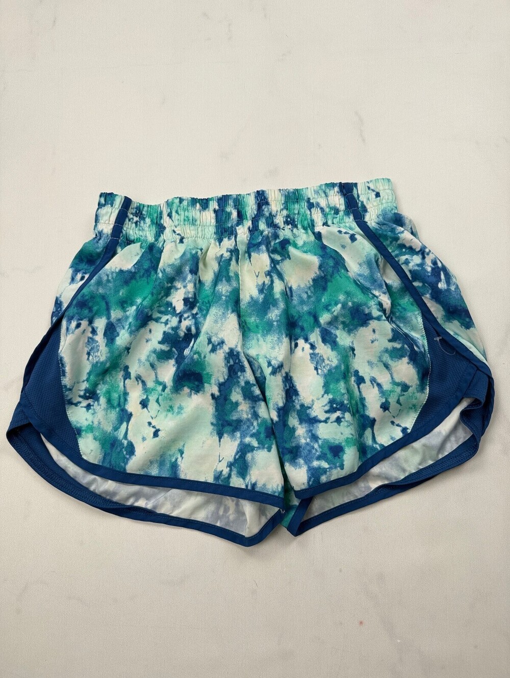 Athletic Works Shorts Blue 2000s Printed - Girls XL Plus